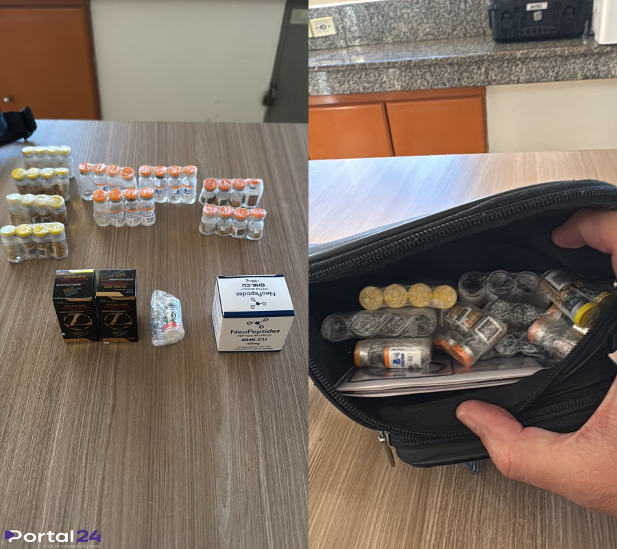 Operação Claustrum apreende medicamentos e anabolizantes contrabandeados após perseguição na PR-317, em Peabiru