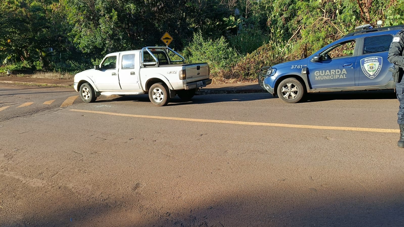 Ranger prata é recuperada pela Guarda Municipal em Cascavel