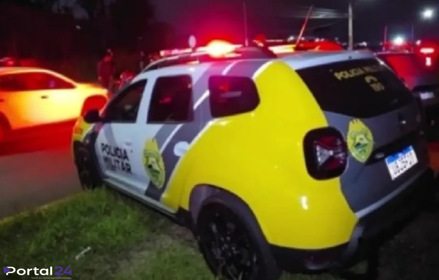 Motociclista morre após perder controle e bater em placa no CIC, em Curitiba
