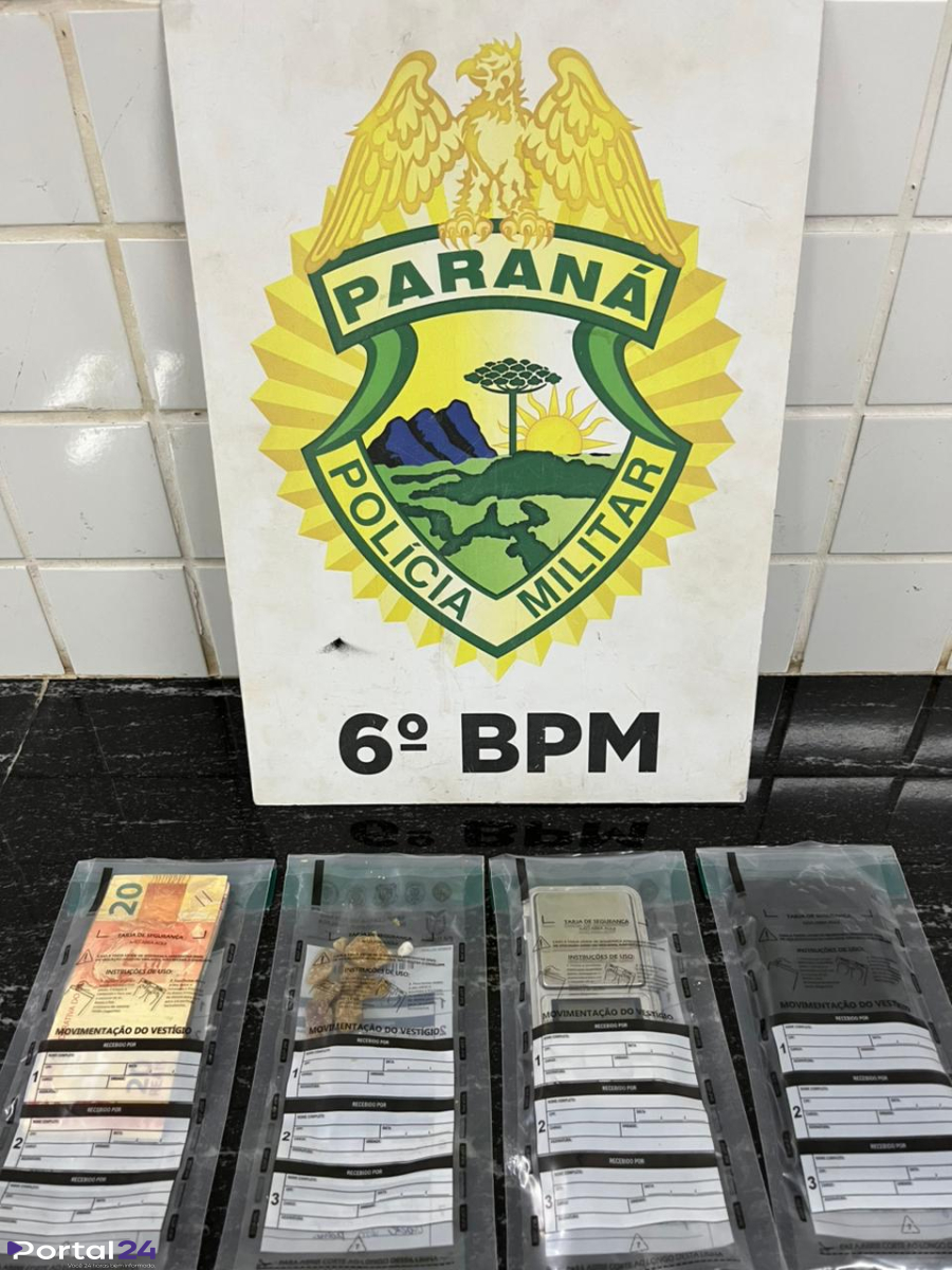 Homem é preso por tráfico de drogas durante ação da Cavalaria no bairro Santa Cruz