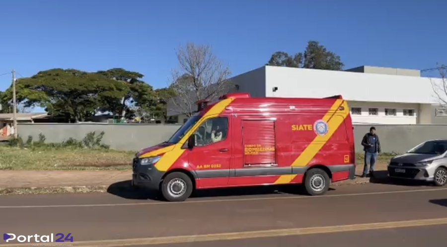 Adolescente de 17 anos fica ferido após acidente com moto elétrica em Cascavel