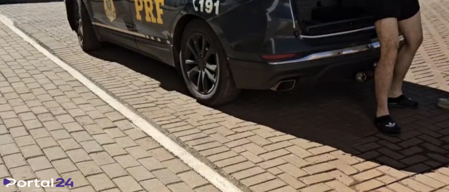 Caminhão carregado com drogas é apreendido na BR-467, em Cascavel