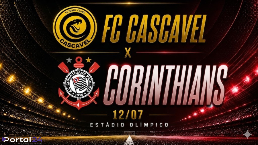 Ingresso solidário garante meia-entrada para FC Cascavel x Corinthians com doação de alimentos