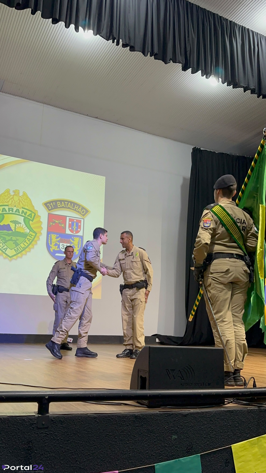3ª Companhia da Polícia Militar realiza solenidade de passagem de comando em Corbélia