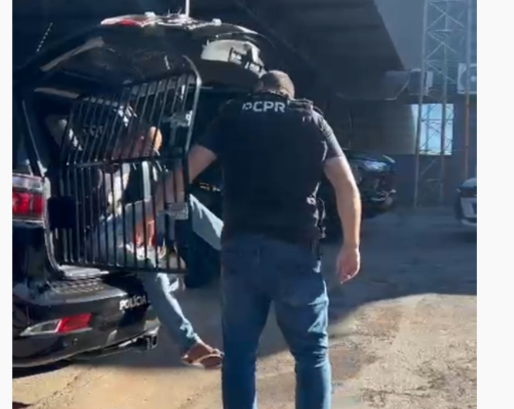 Suspeito de série de furtos a residências é preso em flagrante pela Polícia Civil em Toledo