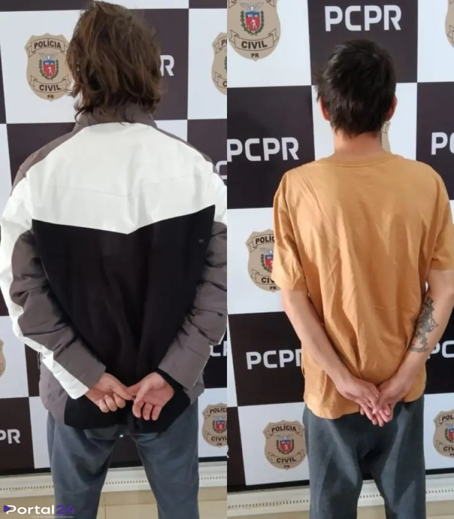 Polícia Civil prende dois condenados por tráfico de drogas em Cascavel