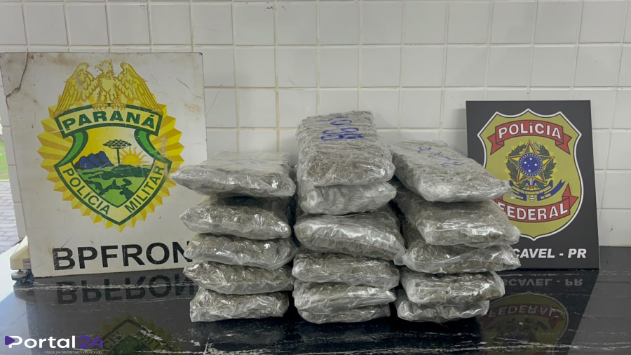 Mulher é presa com cerca de 17 quilos de skunk durante fiscalização do BPFron em Céu Azul