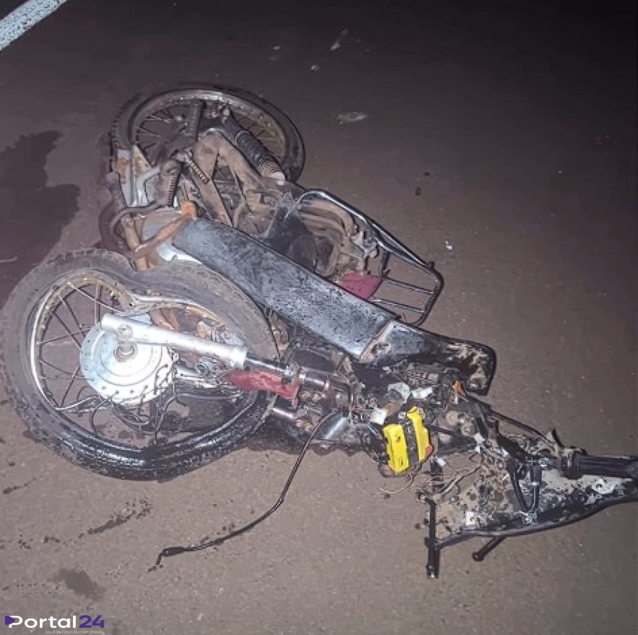 Motociclista morre em colisão frontal com carro na PR-486, em Assis Chateaubriand