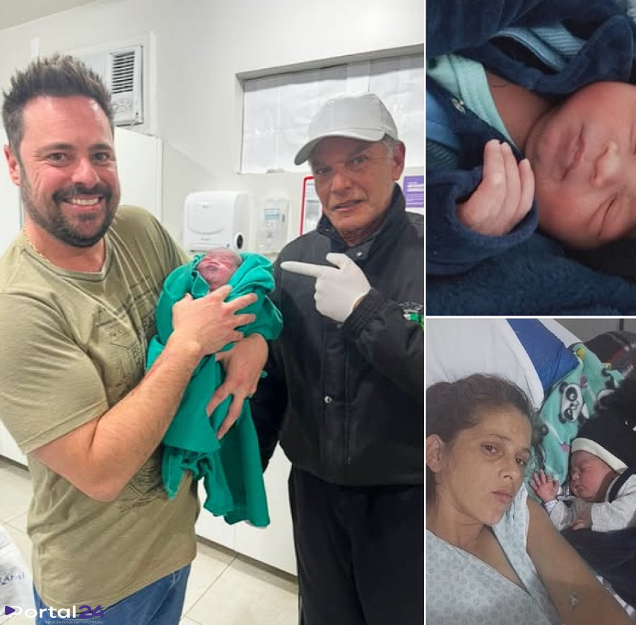Bebê nasce dentro de ambulância durante transporte para hospital em Chopinzinho
