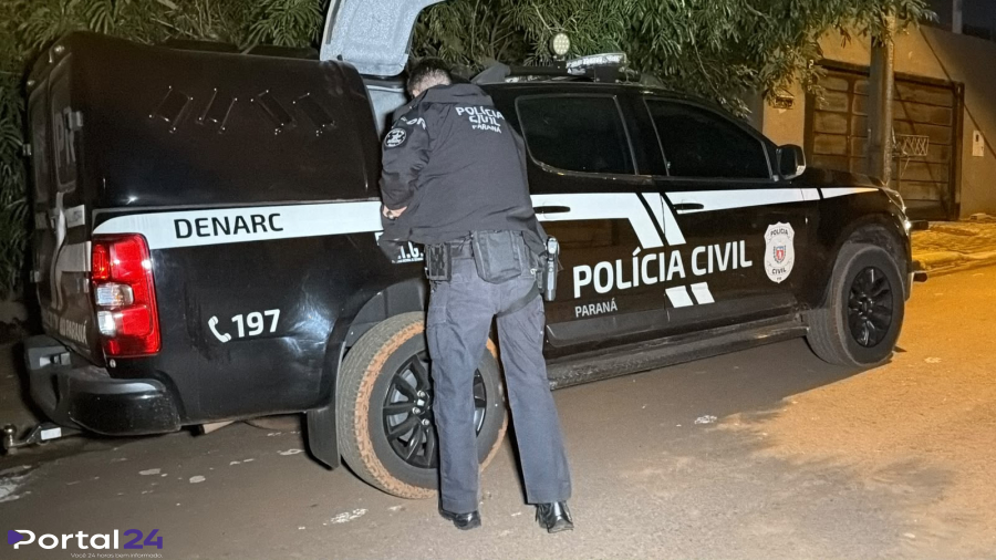 Advogada é levada à delegacia durante operação contra o tráfico em Cascavel