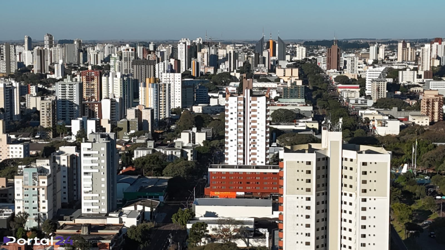 Chuva e risco de temporais marcam o sábado em Cascavel e região Oeste do Paraná