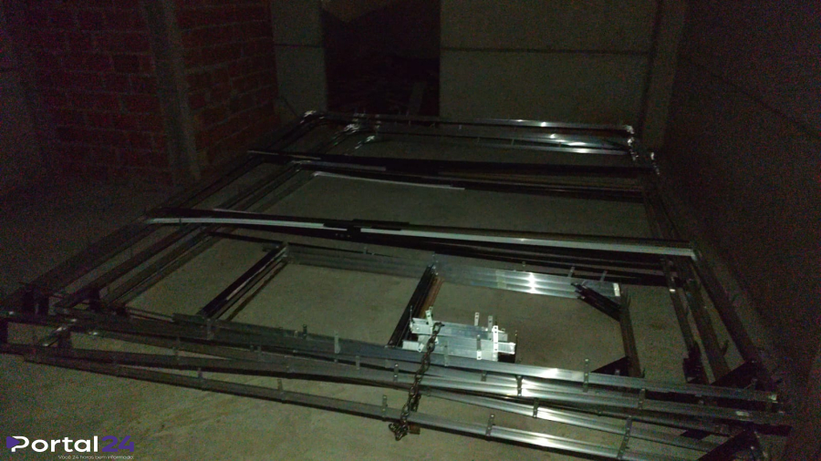Suspeito é preso após furto de esquadrias e estruturas de alumínio em obra no bairro Cancelli