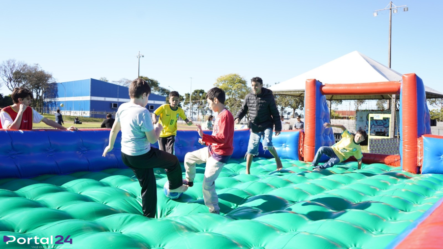 Ciro Play transforma férias em diversão gratuita para crianças em Cascavel
