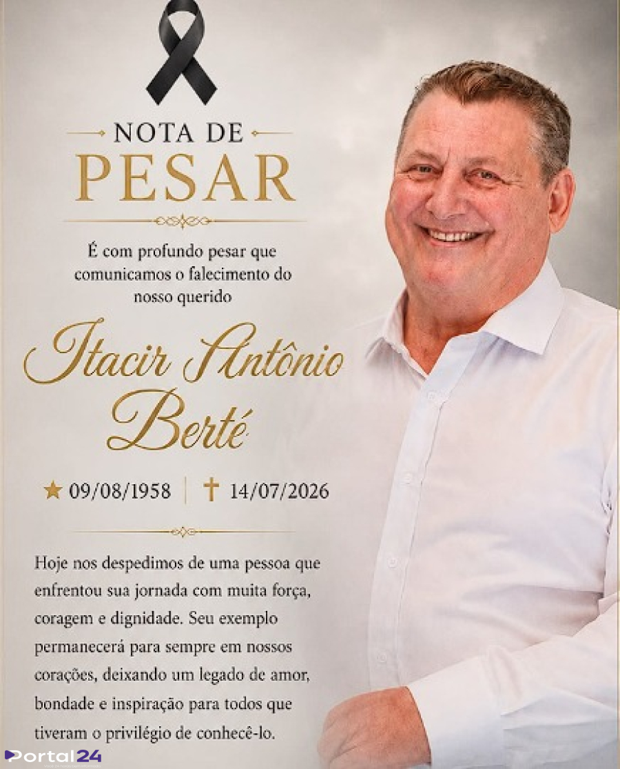 Morre Itacir Antônio Berté, sócio-proprietário do Grupo Super Puppo