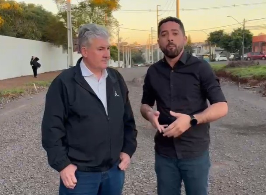 Prefeitura vai romper contrato com empresa responsável pela obra da Rua Poente do Sol devido a atrasos