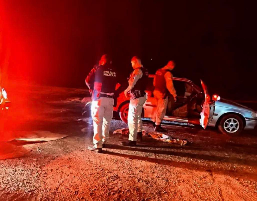 Após horas de buscas, PM prende suspeito de sequestro e violência doméstica na BR-476