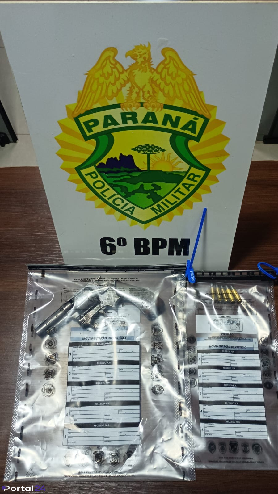 Homem é preso com arma de fogo em estabelecimento às margens da rodovia em Três Barras do Paraná