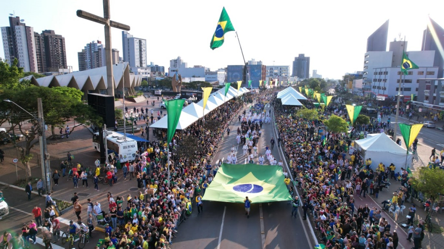 Inscrições para quem quer participar do Desfile Cívico-Militar de 7 de Setembro terminam sexta-feira