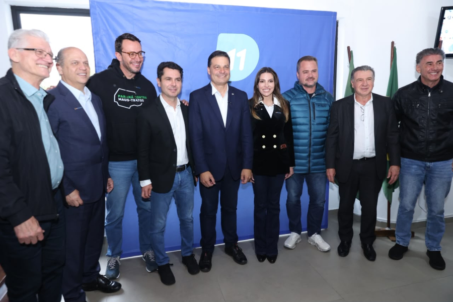 Federação União Progressista anuncia apoio a Sandro Alex para o governo e a Alexandre Curi para o Senado