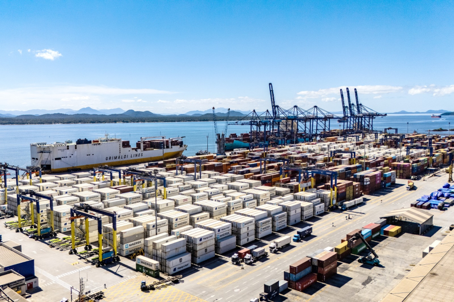 Porto de Paranaguá teve aumento de 86% nas exportações de outros estados nos últimos 8 anos