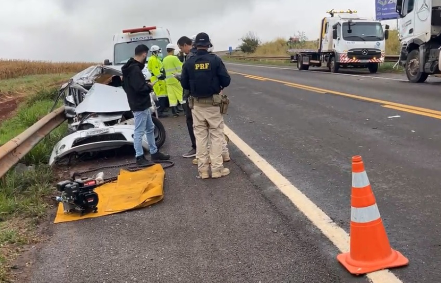 Motorista morre em grave acidente na BR-369