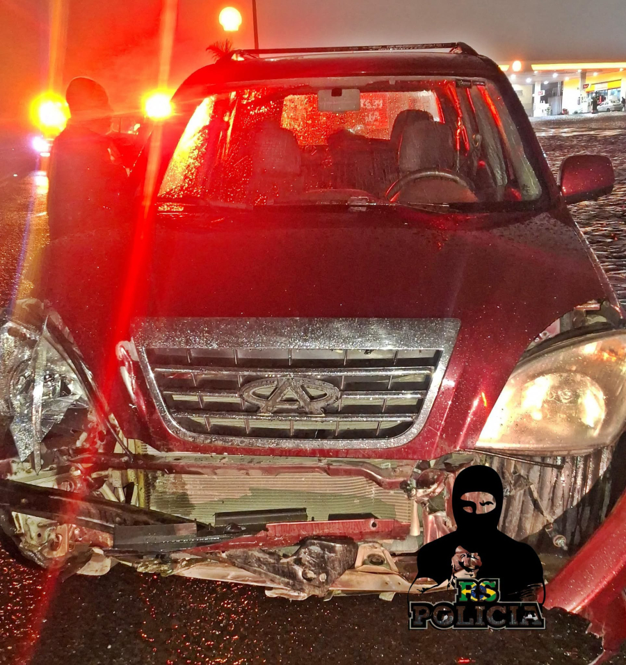 Bafômetro aponta embriaguez e motorista é preso após acidente na PR-151