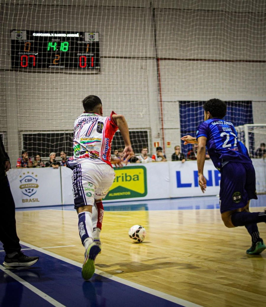 Cascavel Futsal goleia o Santo André pela Liga Nacional