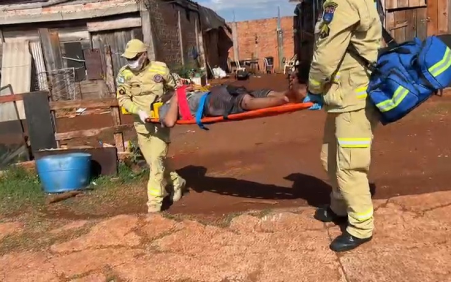 Suspeito de furto é agredido no Cascavel Velho