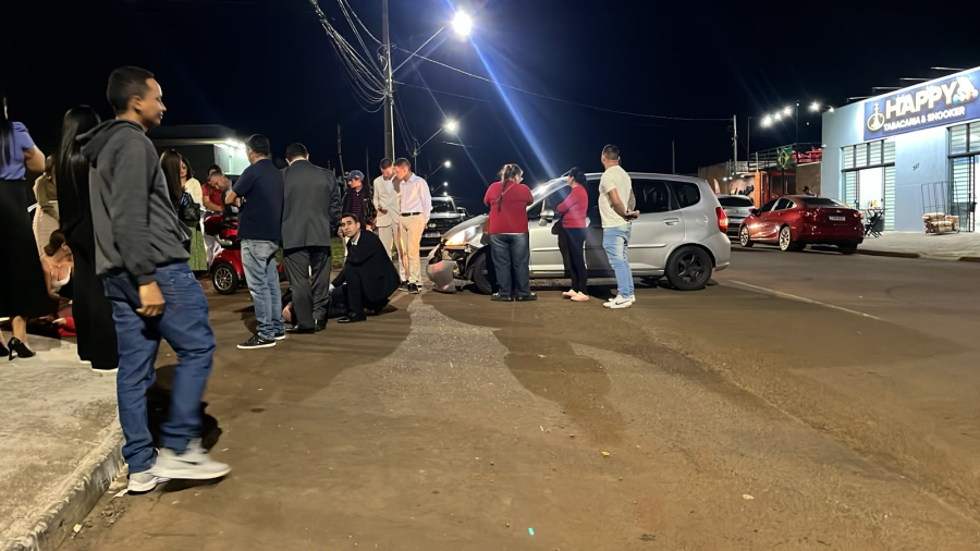 Idosos são atingidos em scooter elétrica no Florais
