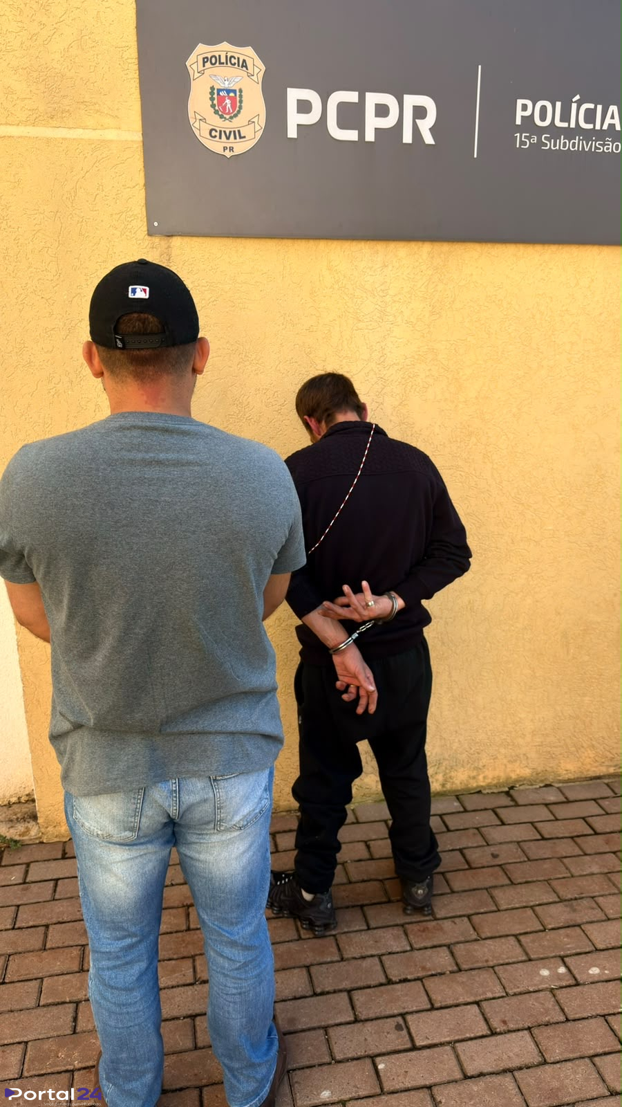 Homem com mandado por roubo é preso pela Guarda Municipal no bairro Brasília, em Cascavel