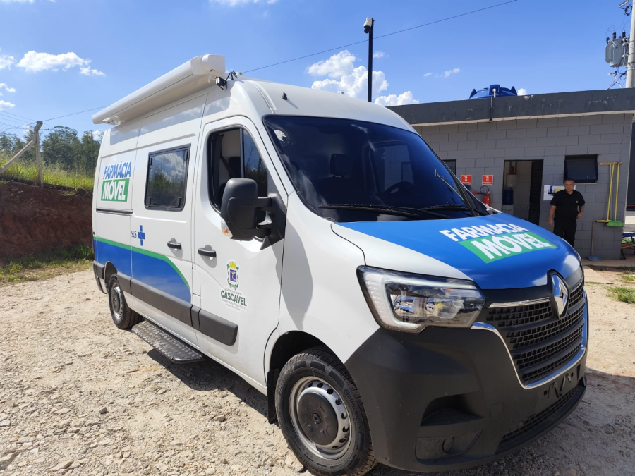 Farmácia móvel começa a atender distritos de Cascavel e levará medicamentos diretamente à população