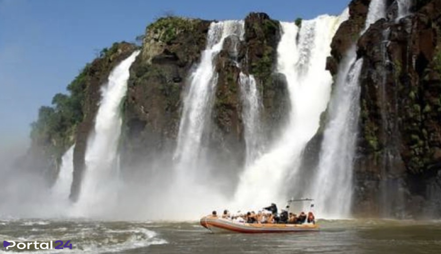 Marinha apura incidente com embarcação no Rio Iguaçu, em Foz do Iguaçu
