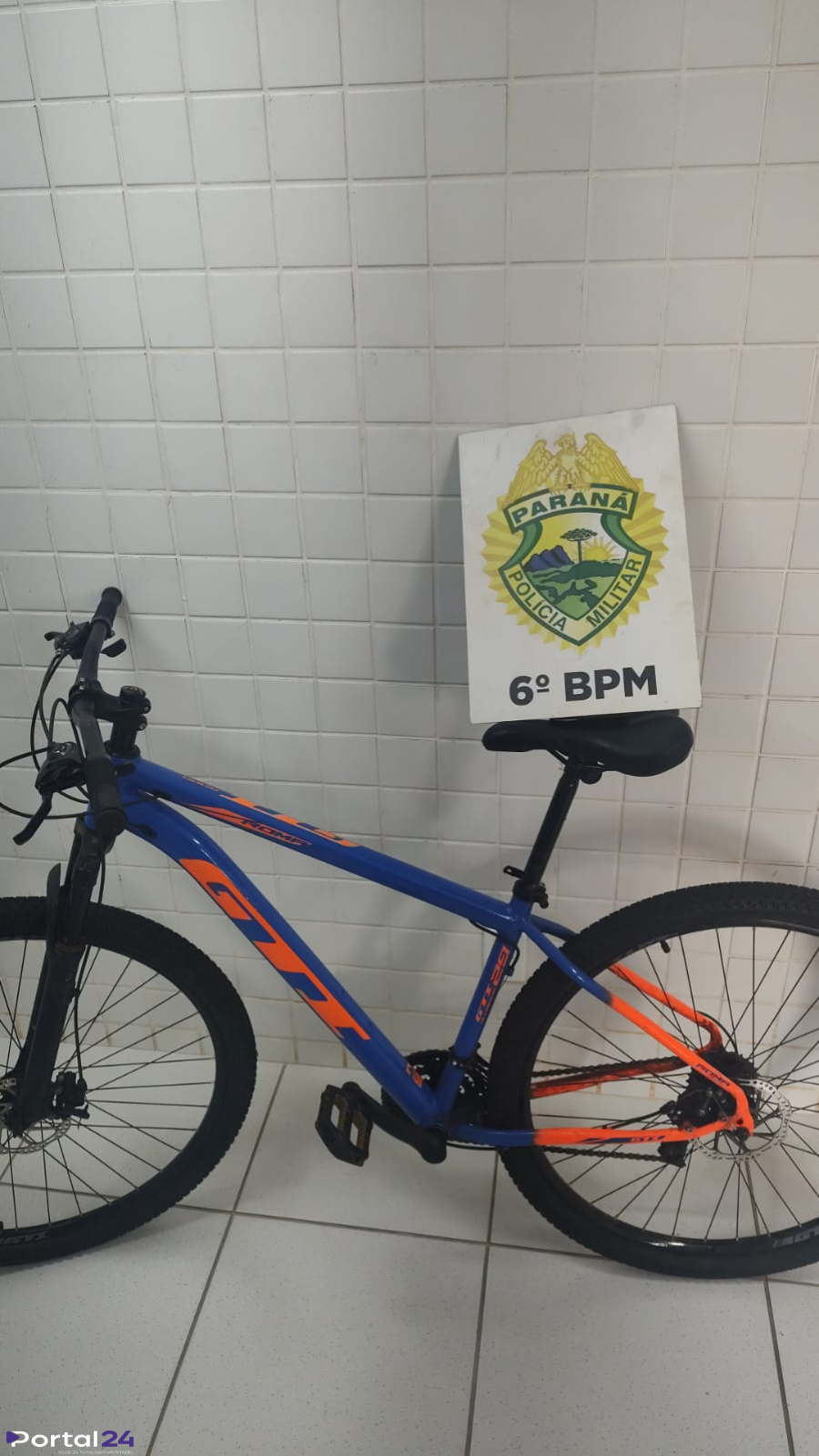 Homem é preso após furtar bicicleta em frente a igreja no centro de Cascavel