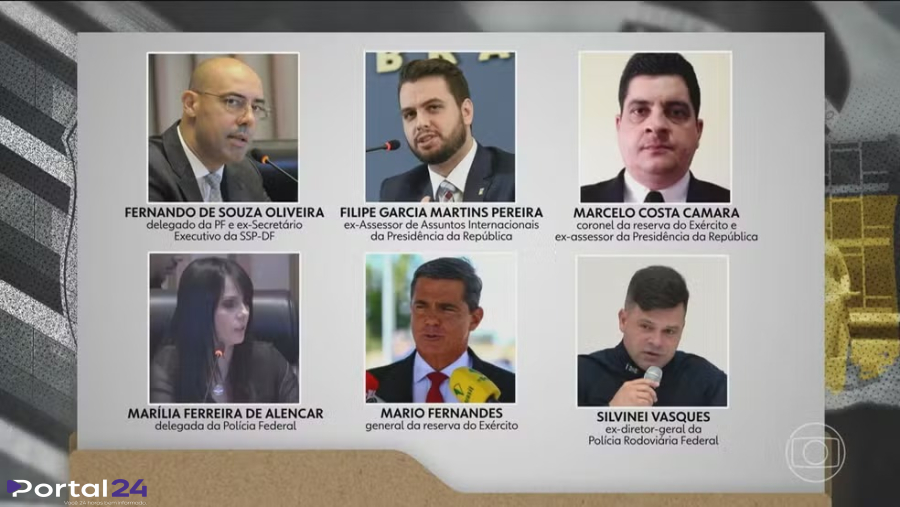 STF condena cinco integrantes do “núcleo 2” da trama golpista e absolve delegado da PF, em Brasília
