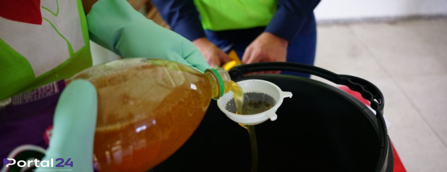 Iguaçu Saneamento reforça alerta sobre descarte correto do óleo de cozinha nas festas de fim de ano