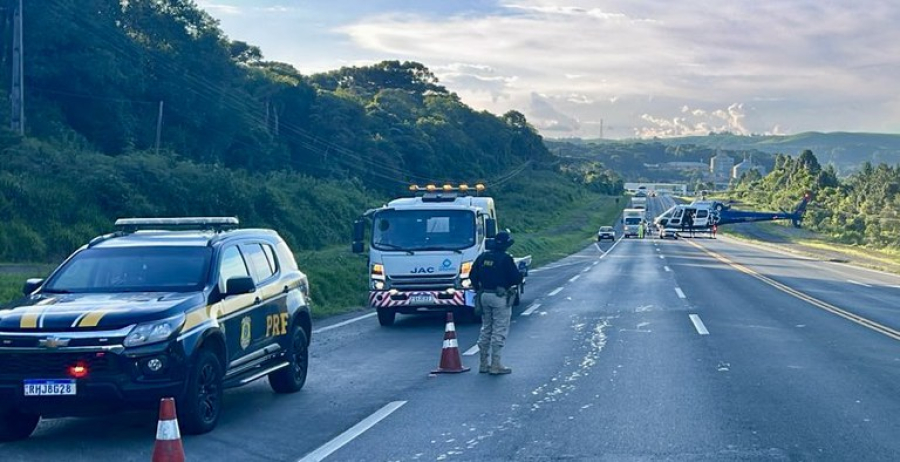 PRF registra redução de 53% nas mortes na Operação Natal 2025 no Paraná