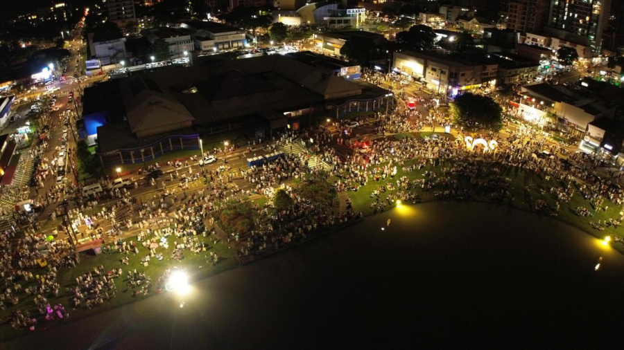 Toledo entra em 2026 com tradicional show pirotécnico no Diva Paim Barth