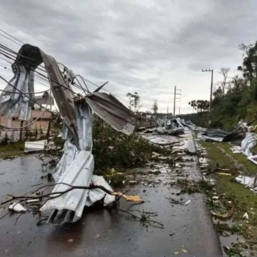Temporal atinge Pelotas e deixa cidade em alerta