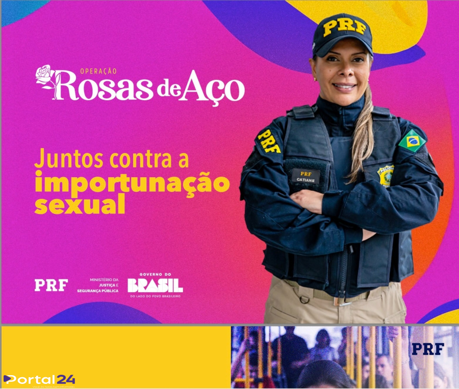 Operação “Rosas de Aço” promove conscientização contra violência à mulher em Cascavel