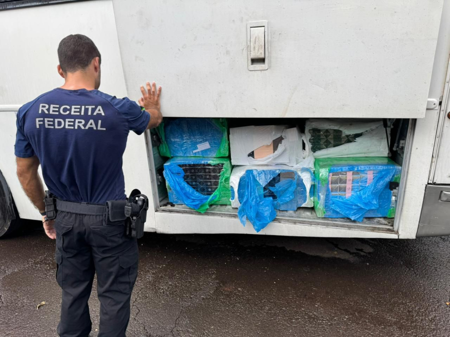 Receita Federal apreende quase R$ 4 milhões em mercadorias irregulares na região de fronteira