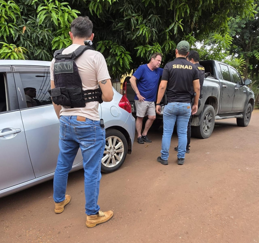 Alessandro Meneghel foi preso em Salto Del Guairá