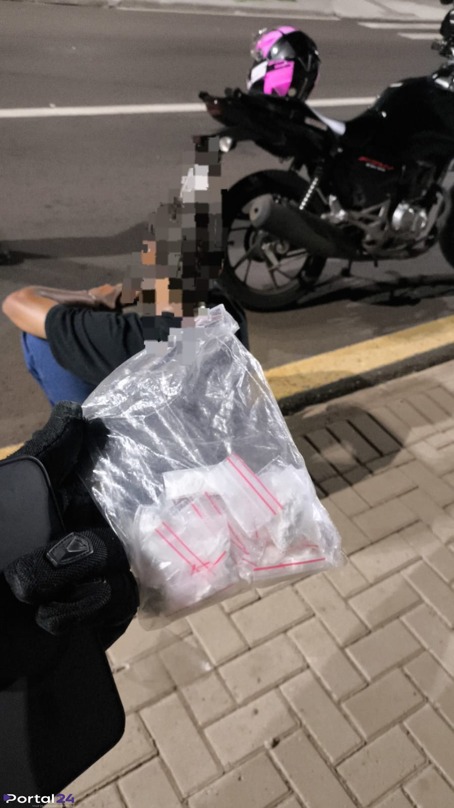 Homem é preso com 38 buchas de cocaína durante Operação Lei Seca em Cascavel