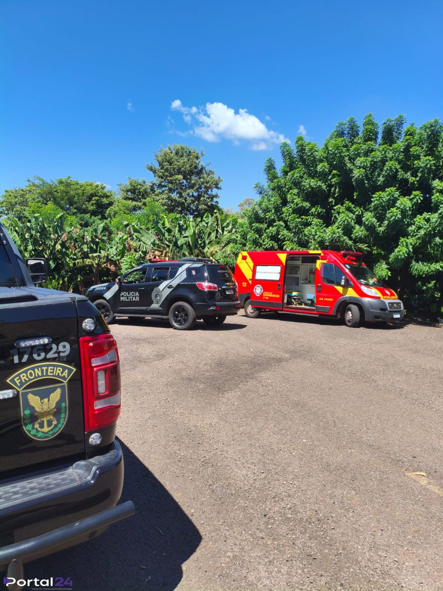 Suspeito morre após intervenção policial e simulacro é apreendido em Marechal Cândido Rondon