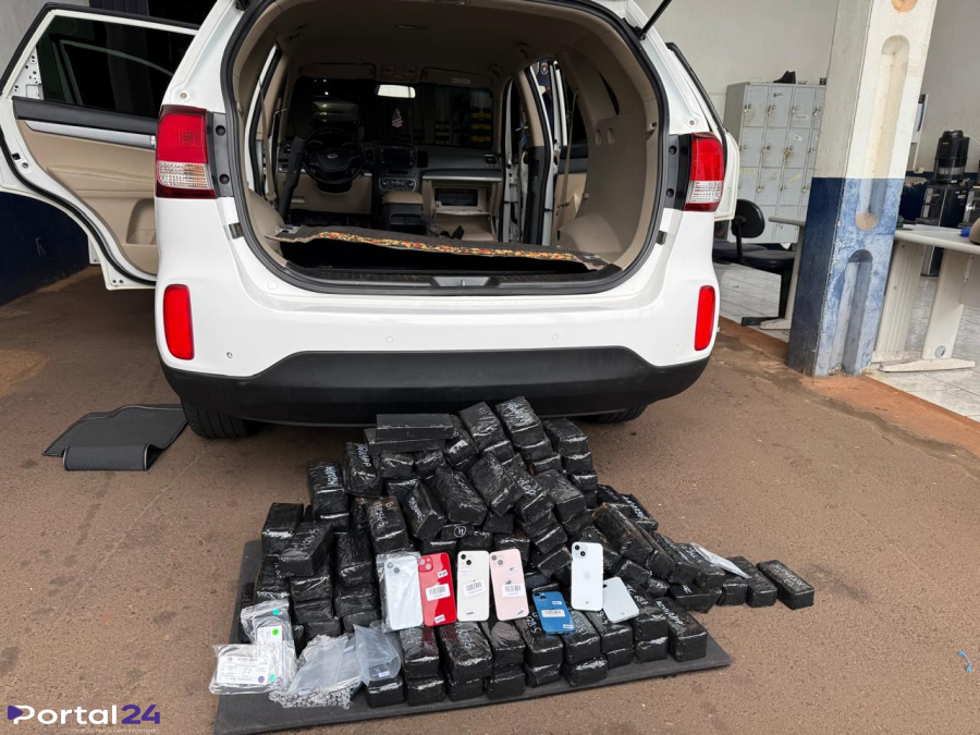 Receita Federal apreende carga de iPhones avaliada em R$ 1,4 milhão em Cascavel