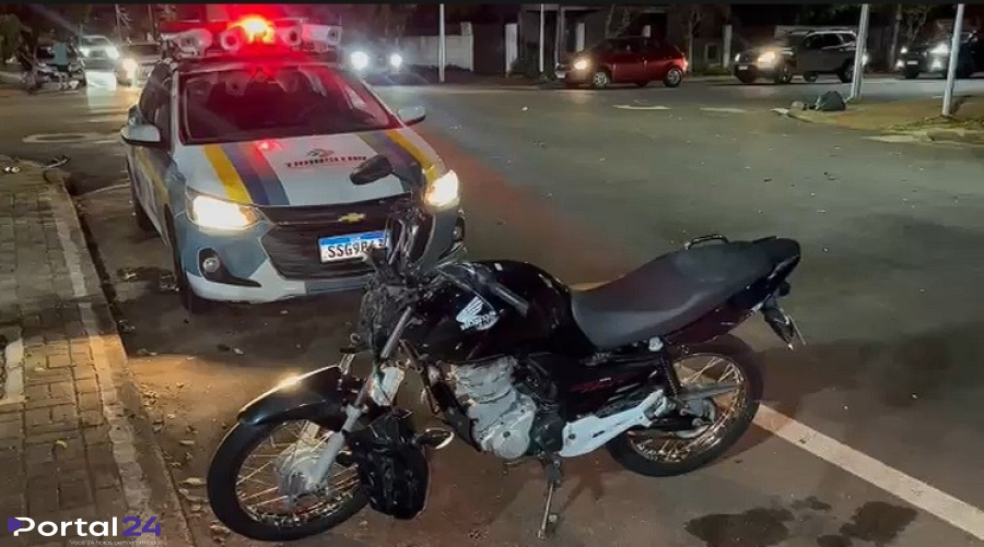 Acidente no bairro Coqueiral deixa motociclista em estado grave com risco de amputação em Cascavel