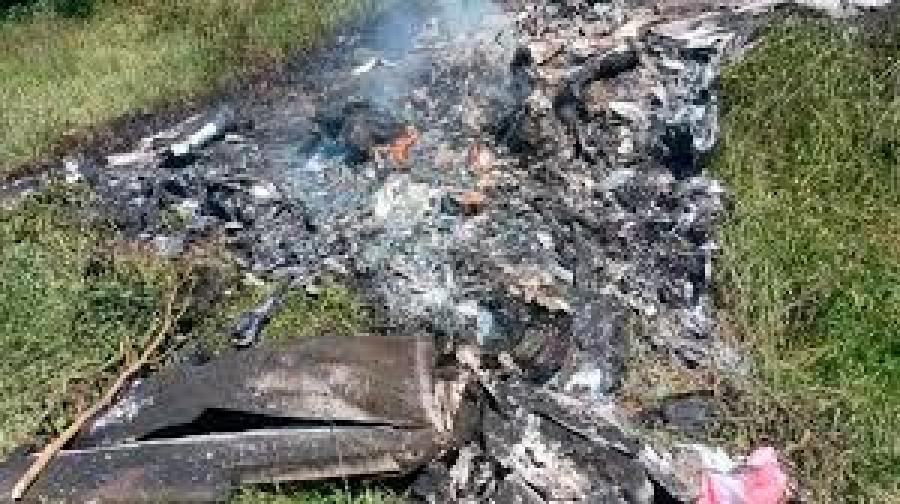 Avião de pequeno porte cai em Rio Claro (RJ) e deixa dois mortos