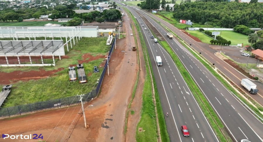 Prefeitura assina ordem de serviço para pavimentação da marginal da BR-277 em Cascavel