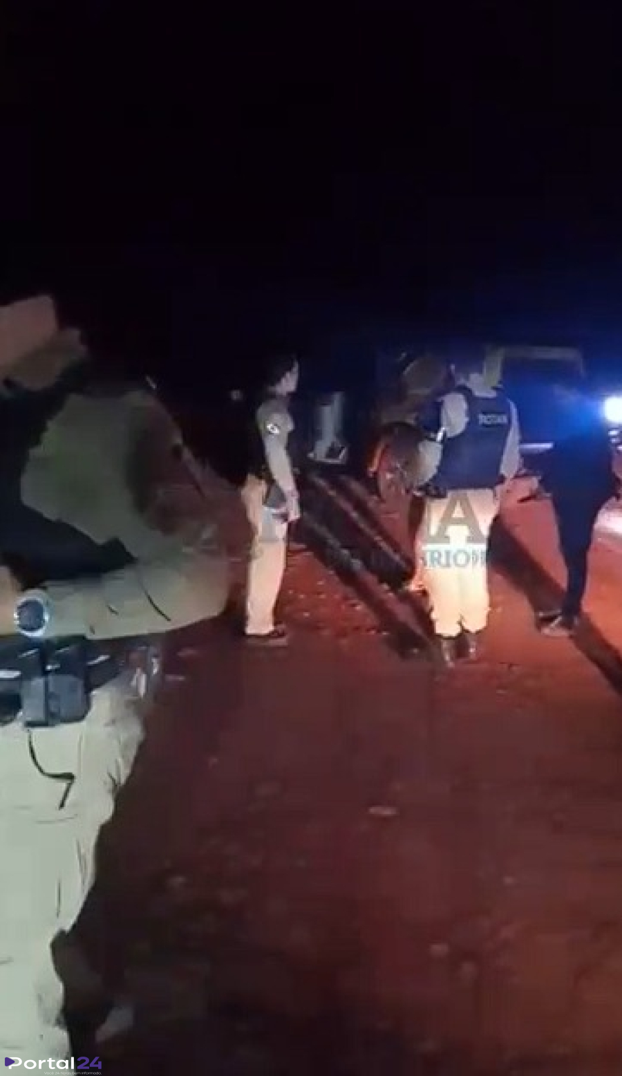 Assalto a ônibus mobiliza grande operação policial em área rural